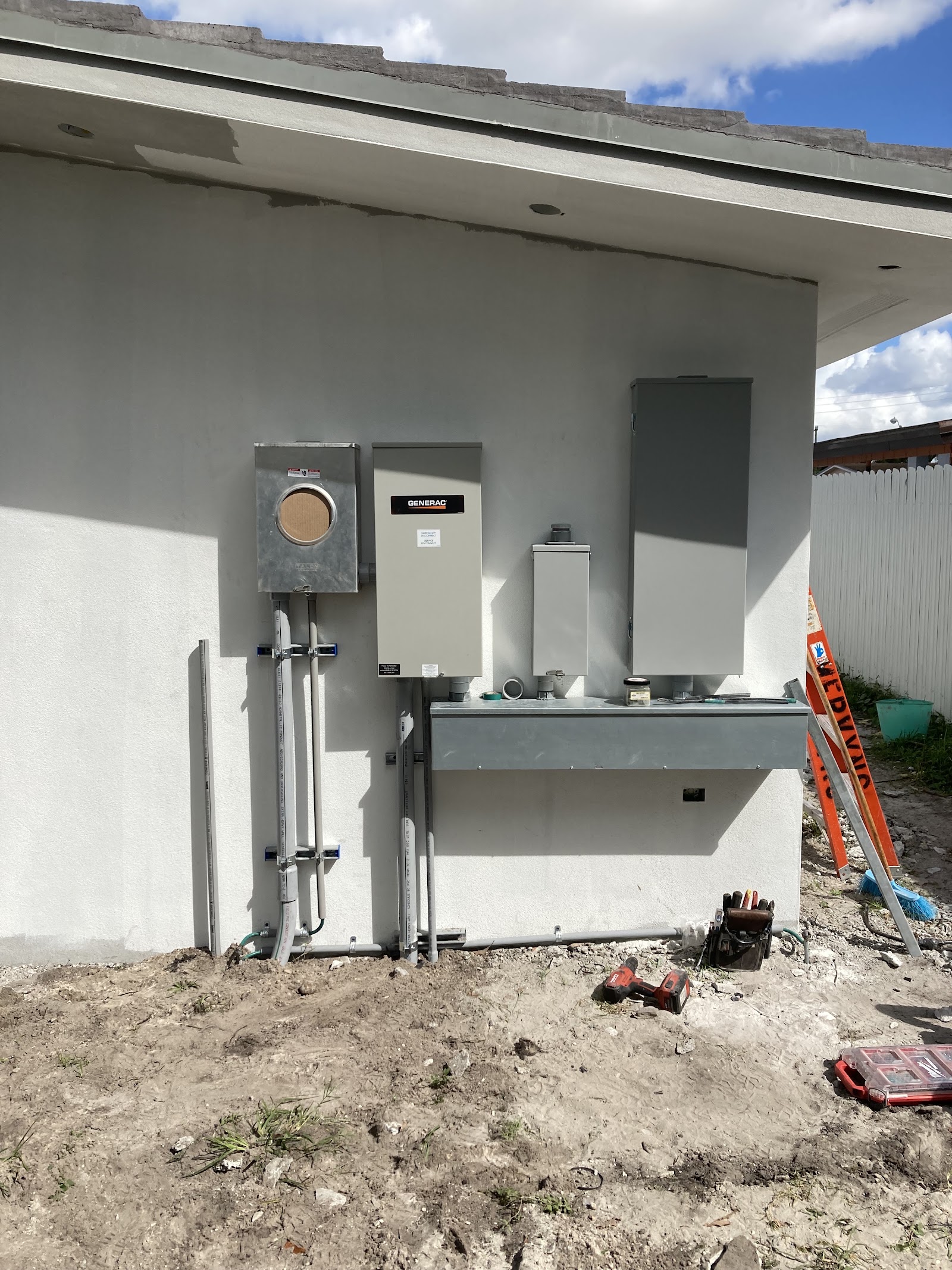New electrical service